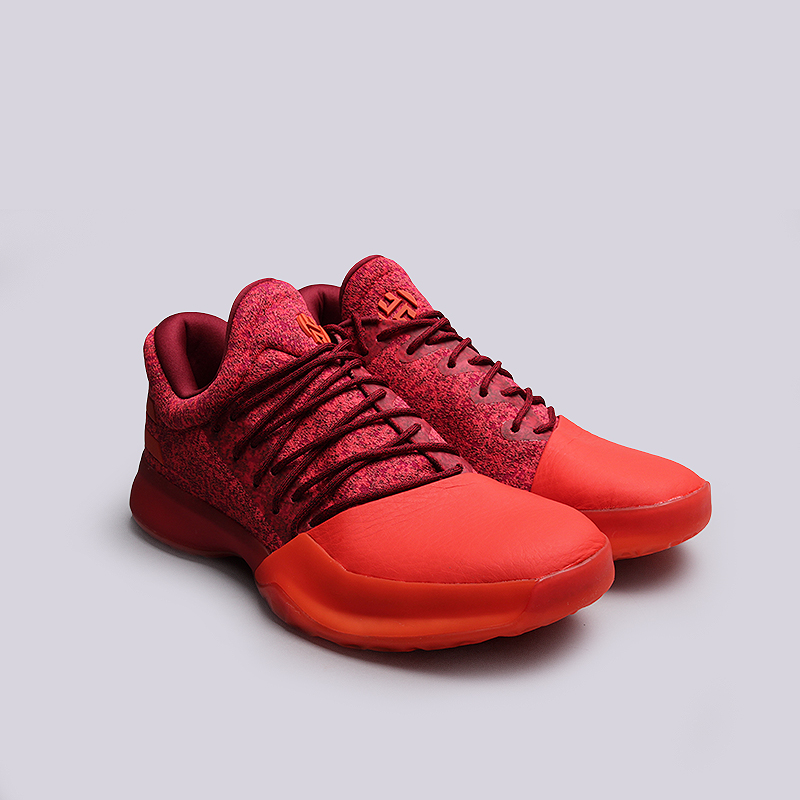 мужские красные баскетбольные кроссовки adidas Harden Vol.1 B39501 - цена, описание, фото 2
